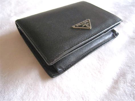 prada black saffiano leather wallets|authentic Prada saffiano leather wallet.